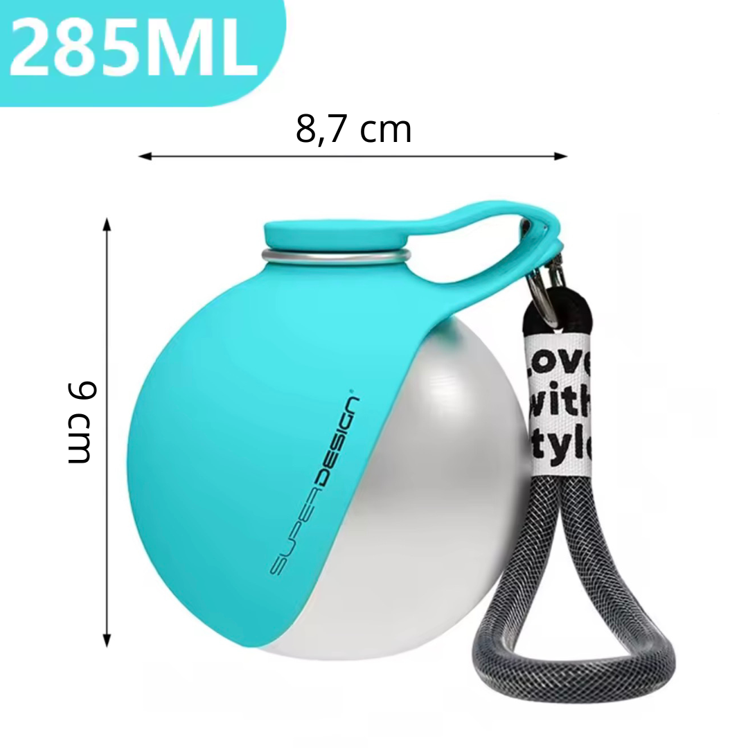 BuddyPup™ – Garrafa Portátil para Cães com Tigela de Silicone 2 em 1