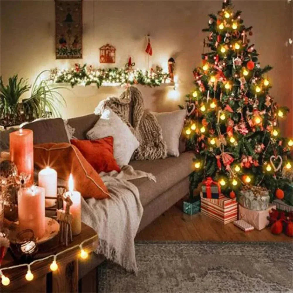Luzes LED Encantadas para Natal – Magia e Brilho em Cada Canto