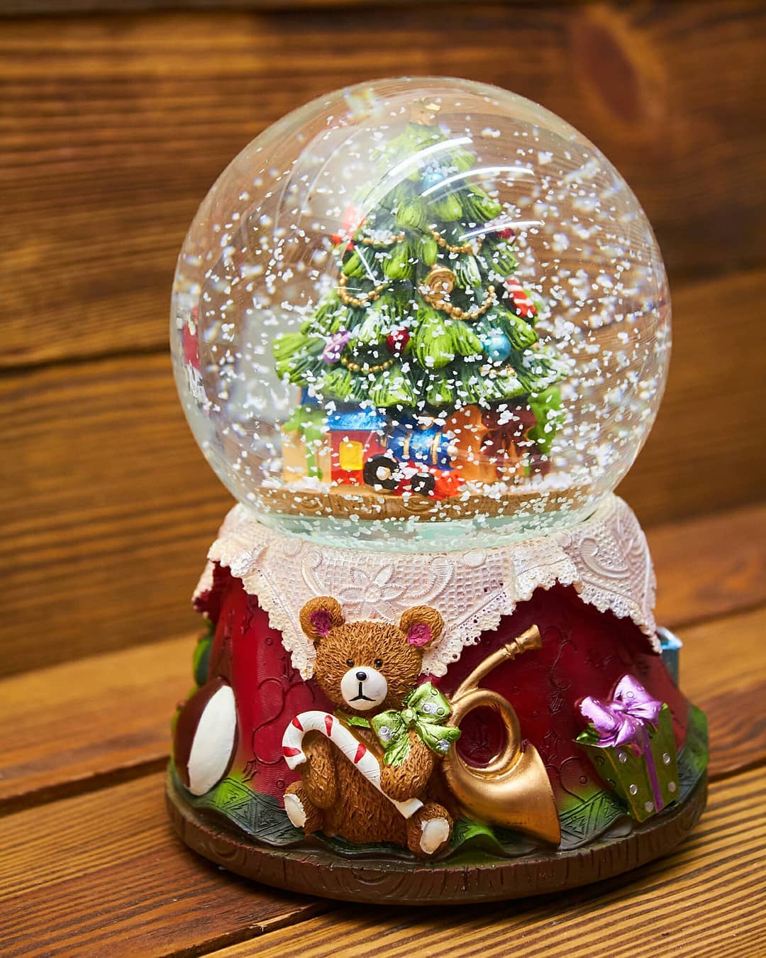 Globo de Neve Paisagem 17CM