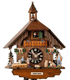 Relógio cuco Chalé Tradicional da Floresta Negra Model: 1288 (30cm)