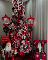 Árvore de Natal + Decoração 360º Disney Inclusa - 2,10 Metros