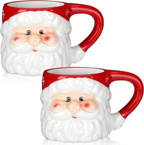Kit de Canecas Vintage Papai Noel