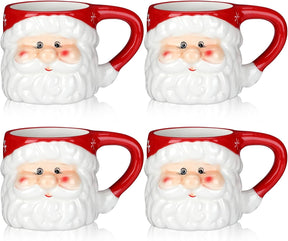 Kit de Canecas Vintage Papai Noel