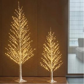 Conjunto de Luzes LED Fadas Brancas 1.80m, 1.20m, 1m, 450 LEDs - 3 em 1