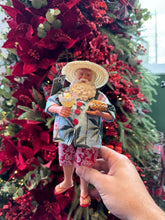 Papai Noel de Praia em Pé 28cm - Pré venda
