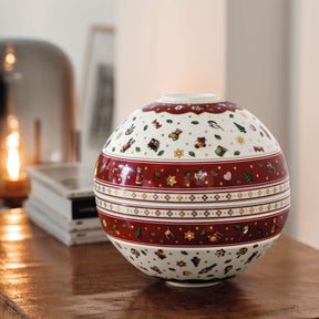 Jogo de Pratos em Porcelana 7 Peças (Edição Natal Limitada) La Boule