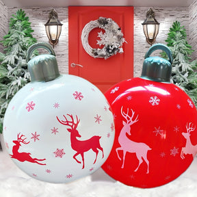 Bola inflável de decoração de Natal