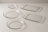 Conjunto 4 Travessas Vidro Temperado - Design Moderno