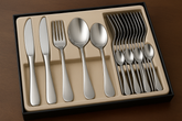 Conjunto Talheres Inox 24 Peças - 6 Pessoas
