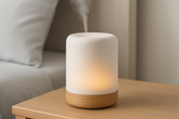 Difusor de Aromas Ultrassônico Cerâmica com LED 120ml