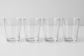 Conjunto 4 Copos Americanos Vidro - 250ml Básico